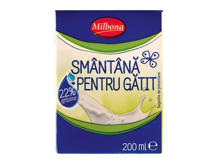 Smântână lichidă pentru gătit