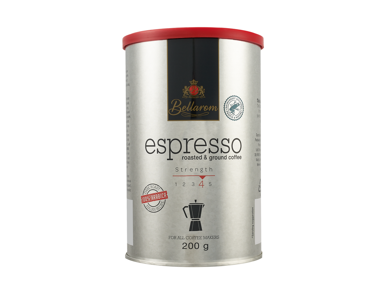 Maltos espresso kavos pupelės Bellarom.