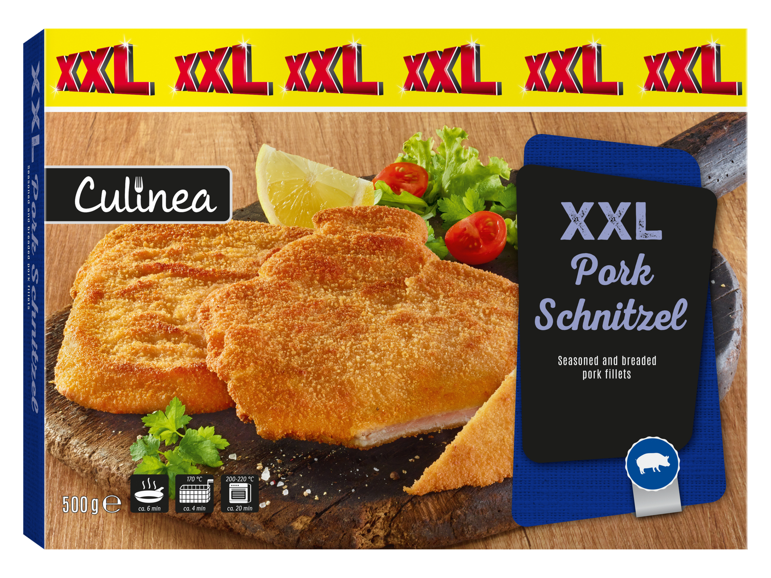 Wienerschnitzels voorgebakken