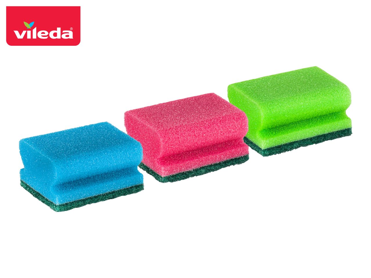 Vileda Cleaning Sponges - 12 Pack