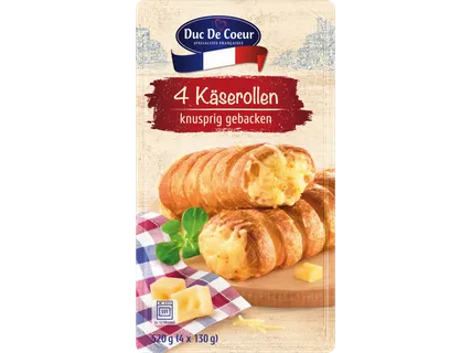 Duc de Coeur 4 Käserollen