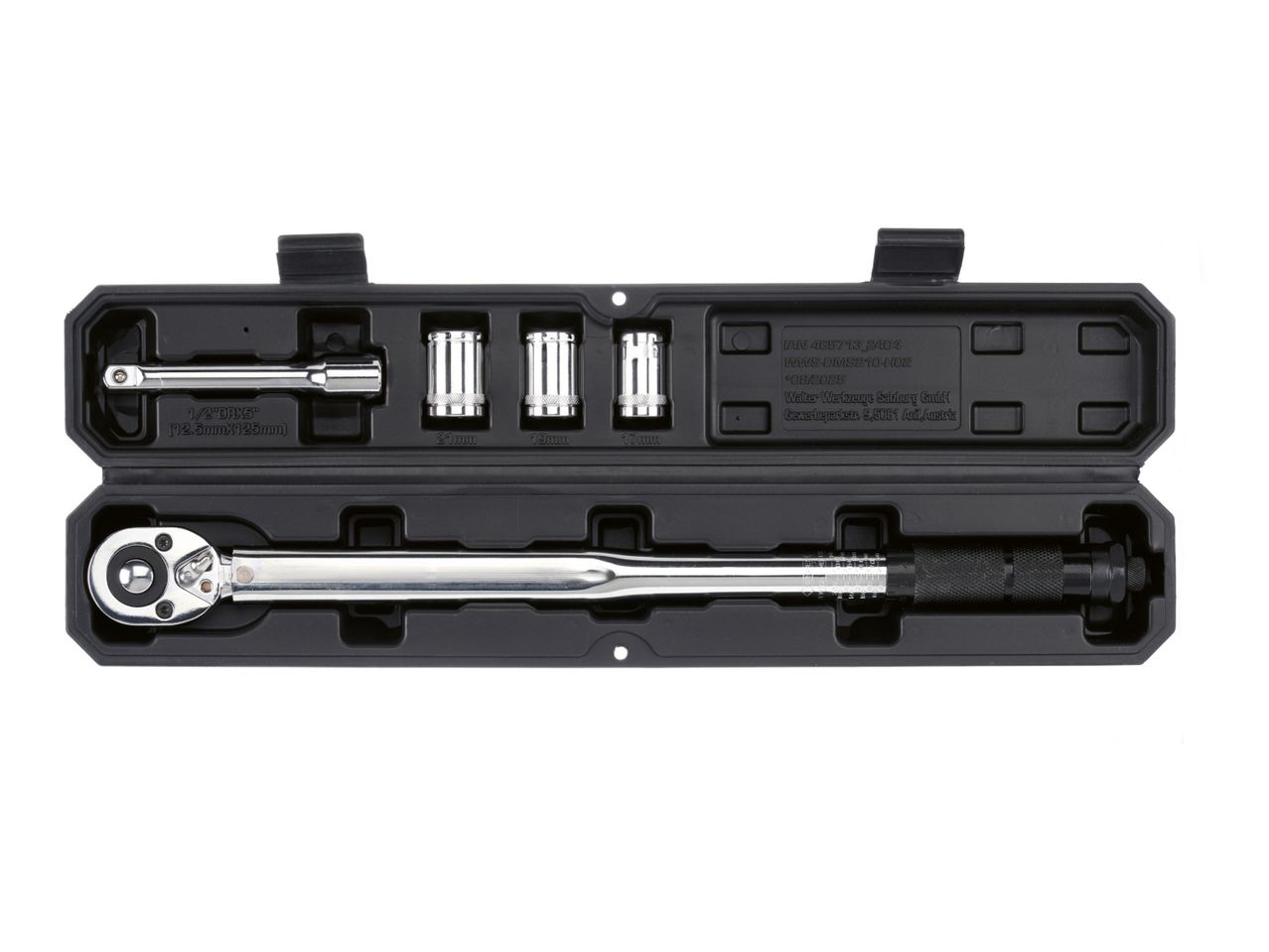 Go to full screen view: Parkside Torque Wrench Set - 5 Piece Set - Image 3