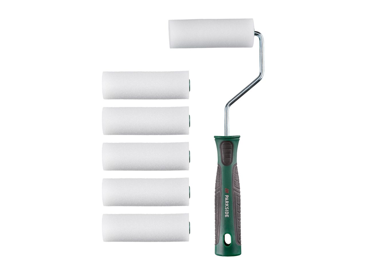 PARKSIDE paint roller with six foam roller refills
