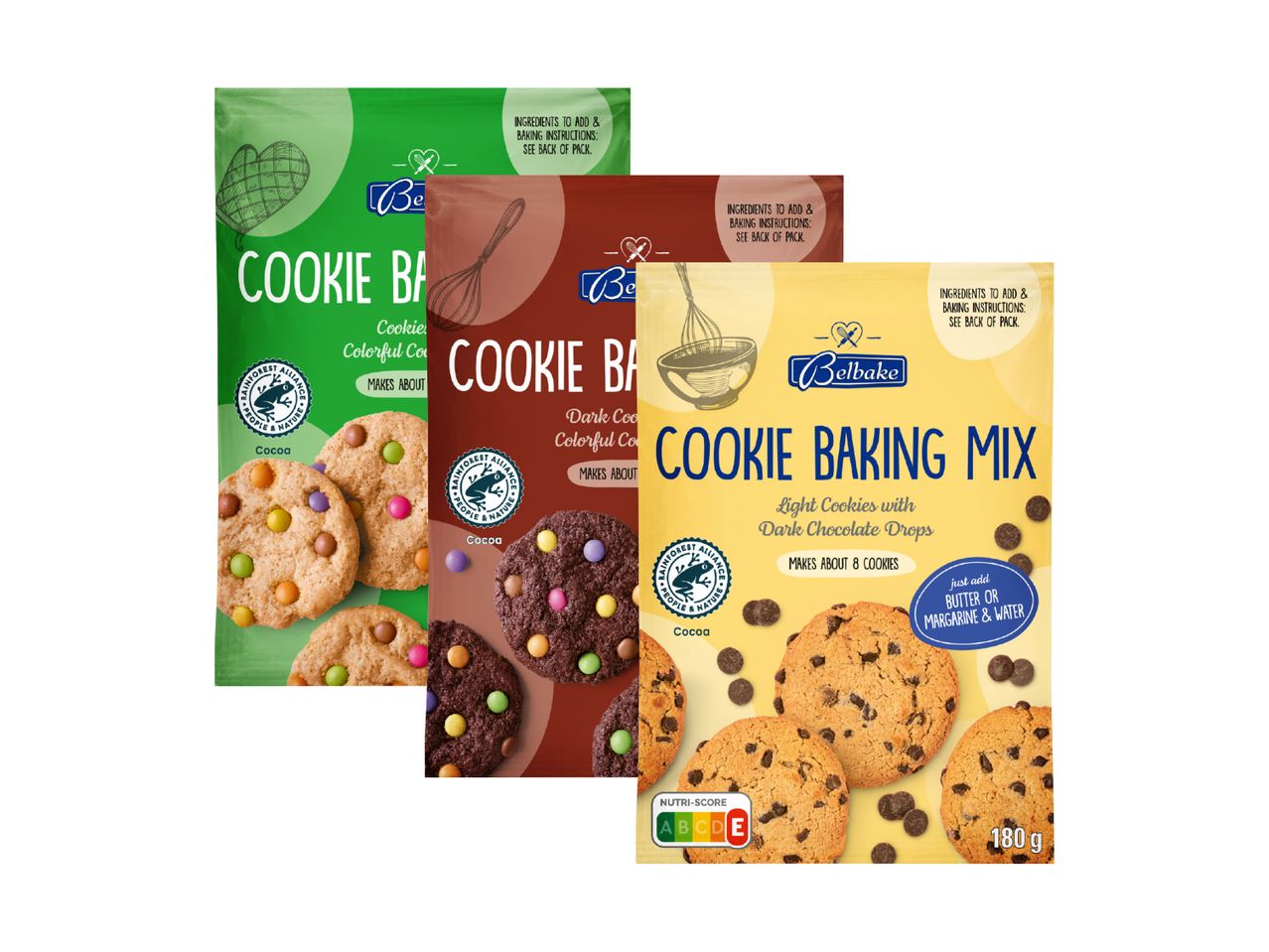 Mene koko näytön tilaan: Belbake Cookie-leivonta-aines - Kuva 1