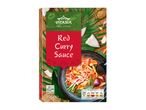 Vitasia Thai Style Red Curry Sauce pack, showing cooked dish.
