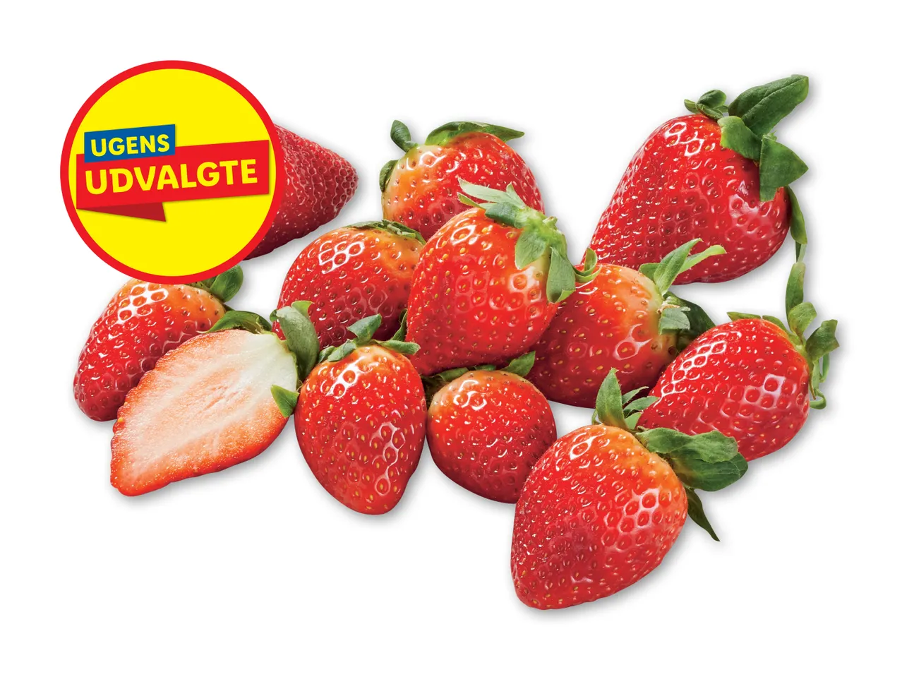 Frisk jordbær fra SuperValu.