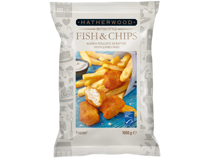 HATHERWOOD Fish & Chips Colin d'Alaska MSC