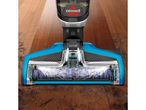 Bissell Vacuum-Mop cleaning hardwood floor.