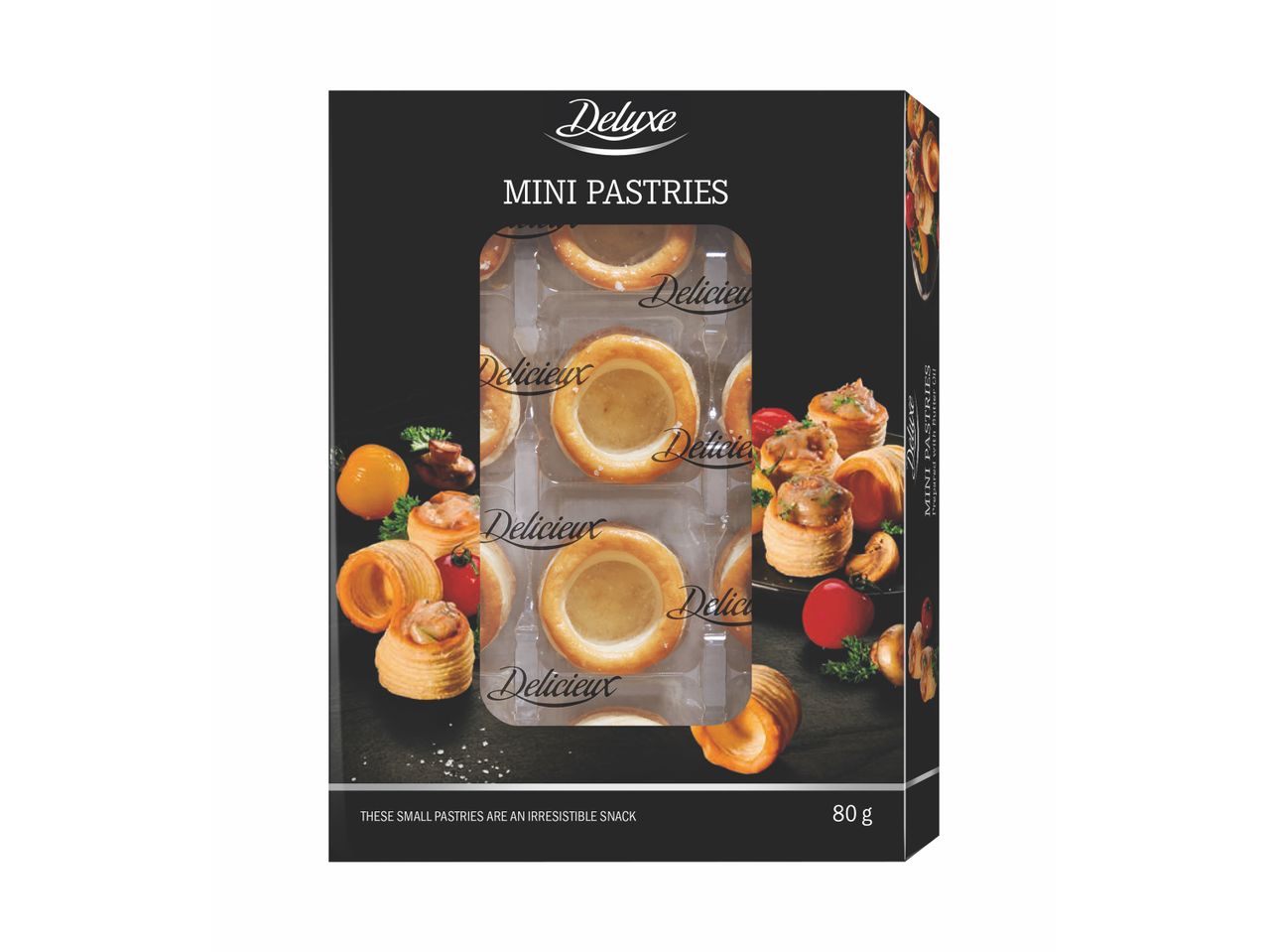 Go to full screen view: Deluxe Mini Pastries - Image 1
