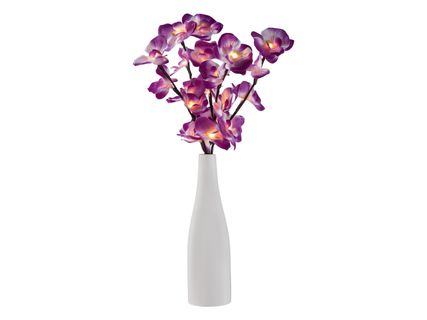 Váza LED-fényággal