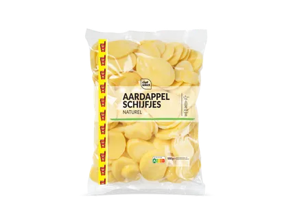 Aardappelschijfjes naturel