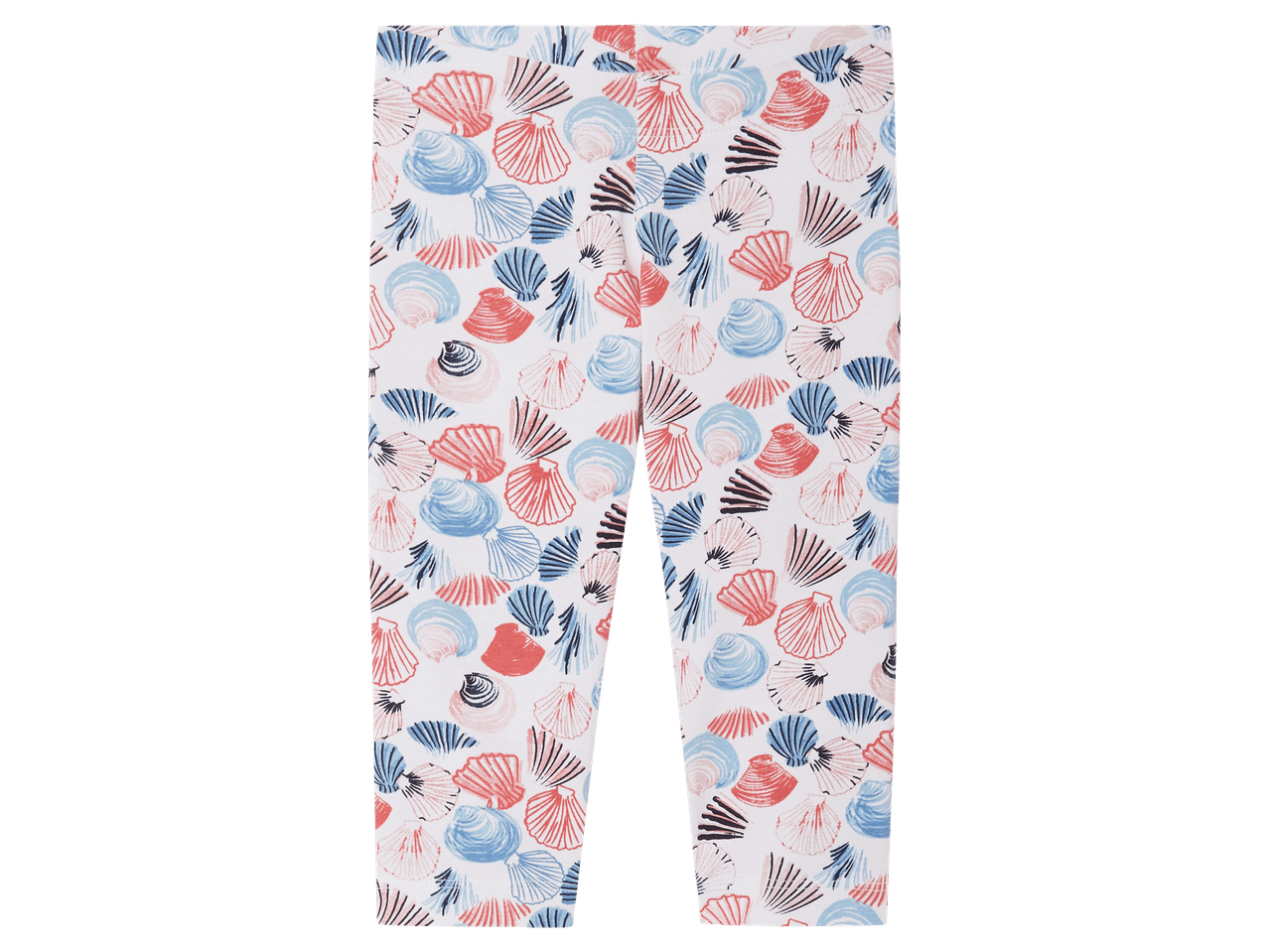 Kislány mintás leggings kagylómintával