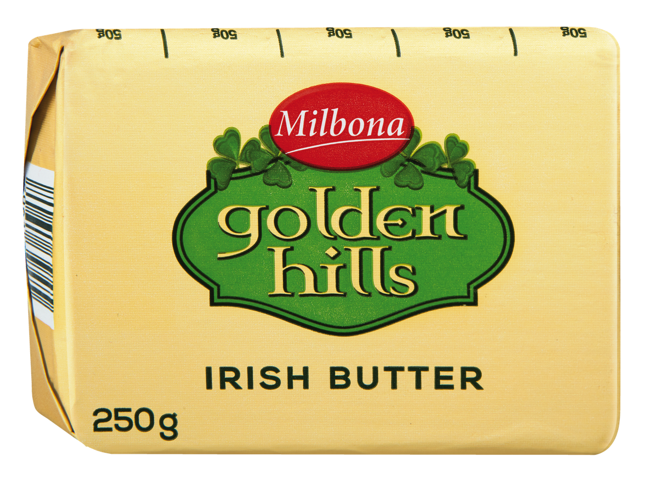 Milbona Golden Hills ír vaj, 250g.