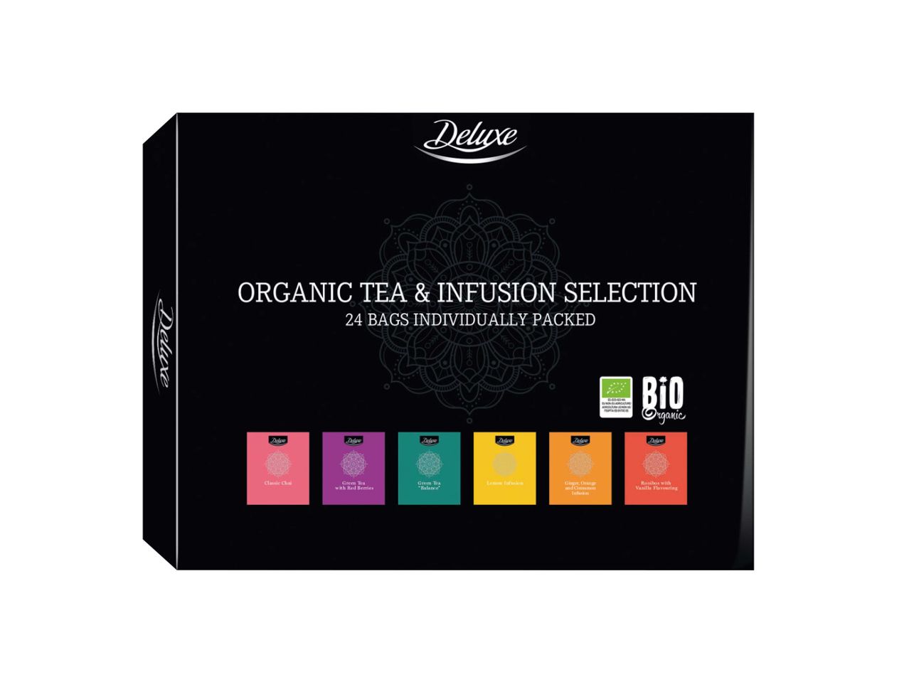 Go to full screen view: Organic Tea Selection Gift Box - Image 1