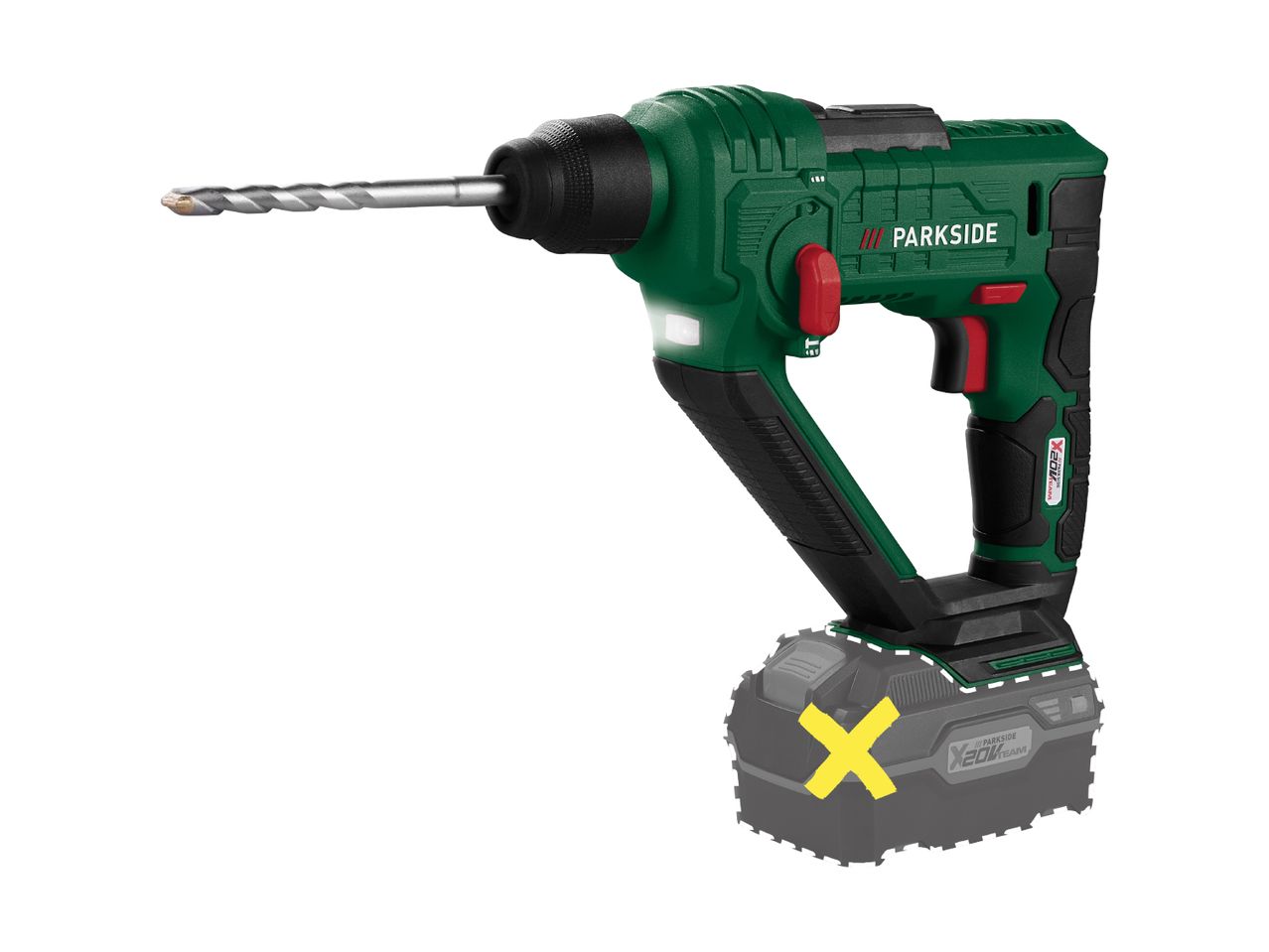 20V Cordless Hammer Drill LIDL