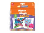 A spiral-bound Water Magic coloring book featuring an underwater theme, complete with a water pen.