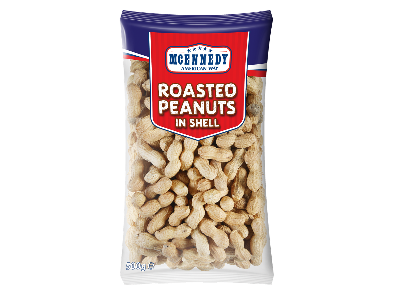 McEnnedy Roasted Peanuts in Shell, 500g