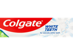 Colgate White Teeth toothpaste for naturally whiter teeth.