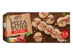Pães de pizza com salami Trattoria Alfredo: 2 pacotes de 5 pães de pizza congelados.