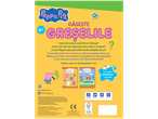 Peppa Pig: Găsește Greșelile - carte de activități pentru copii peste 4 ani, cu multe stickere colorate.
