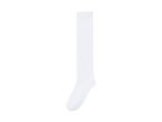 White knee-high socks.