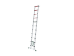 PARKSIDE® Telescopic Aluminium Ladder, extended, with red and green safety indicators