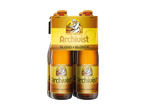 Pack de quatro cervejas Archivist Blond, 6,6% de álcool, em garrafas de 330 ml.
