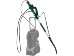 Parkside® Extendable Pressure Washer Lance with a pressure washer in the background