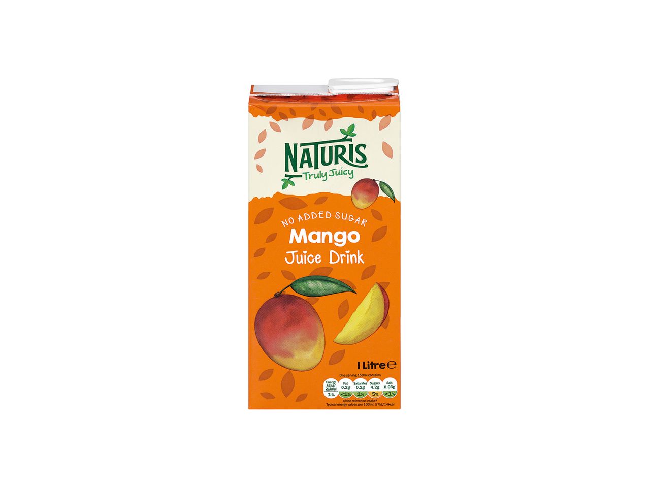 Go to full screen view: Naturis Mango Juice Drink - Image 1