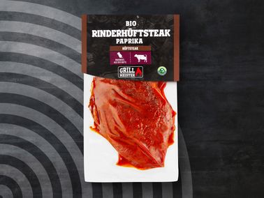 Grillmeister Bio Rinderhüftsteak Paprika