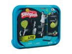 Swingball Lite game set with adjustable height, suitable for 1-2 players aged 4+, for all surfaces.