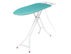 Tábua de engomar W5 com capa turquesa e estrutura branca