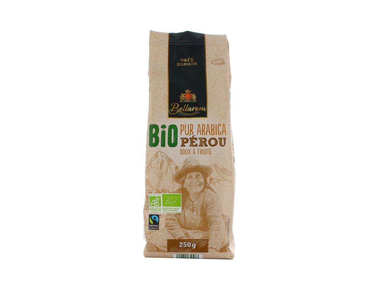 Cafe moulu - Origine Pérou - Biologique 250g