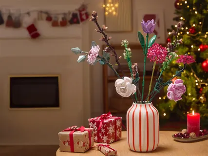 Virágcsokor építőjáték