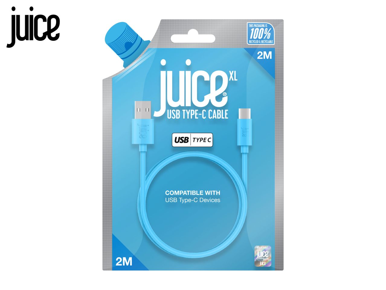 Go to full screen view: Juice 2m Charging Cables Assortment - Image 1