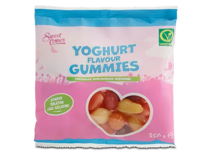 Gummies met yoghurtsmaak