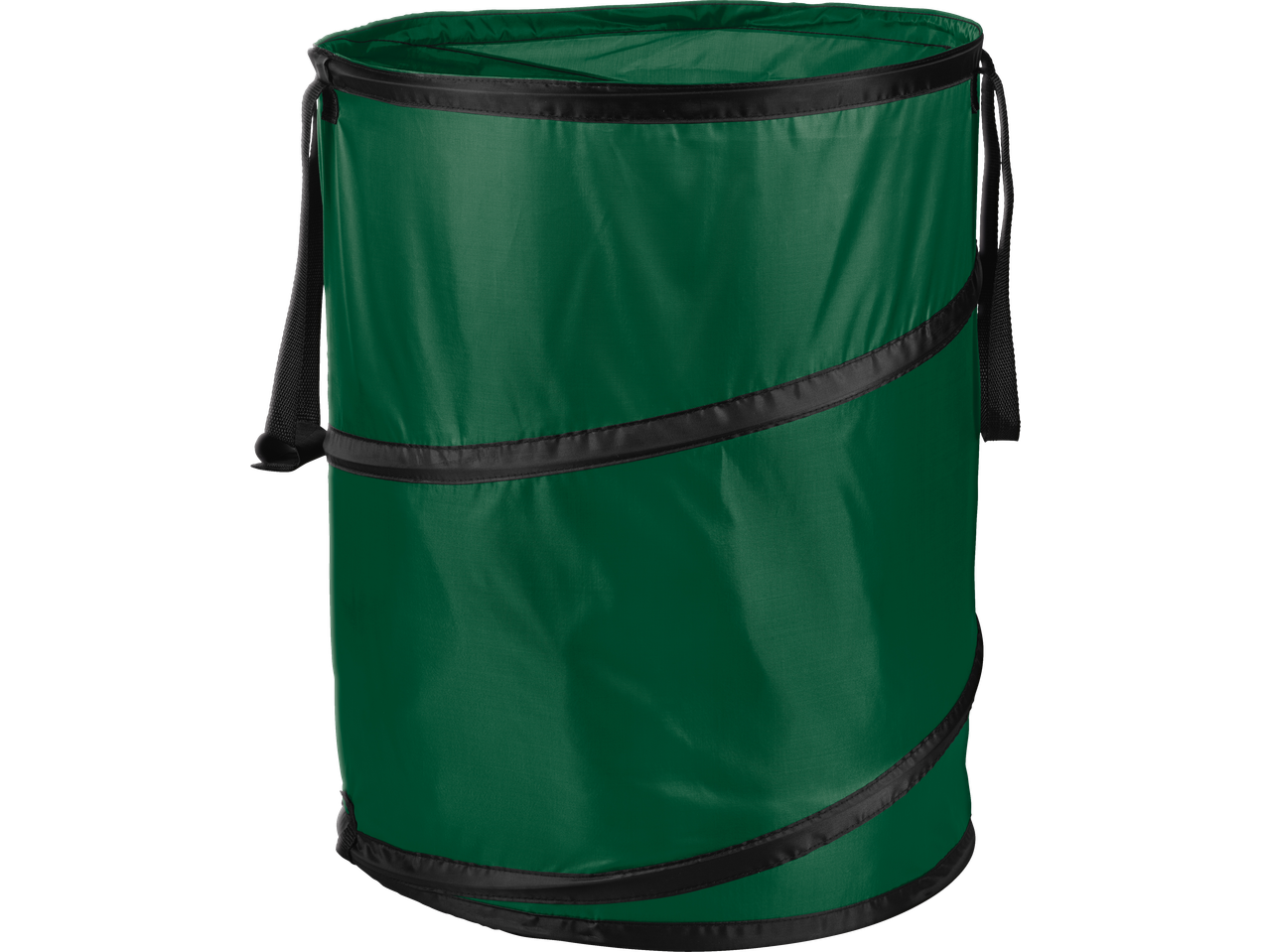 Parkside® 100L Pop-Up Garden Waste Bag in green with black trim