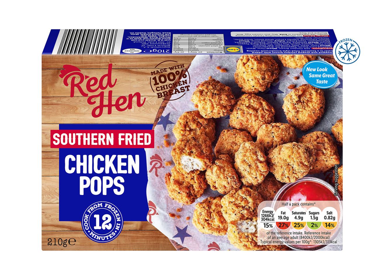 Go to full screen view: Red Hen Chicken Pops - Image 2