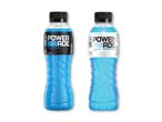 To flasker Powerade i blå