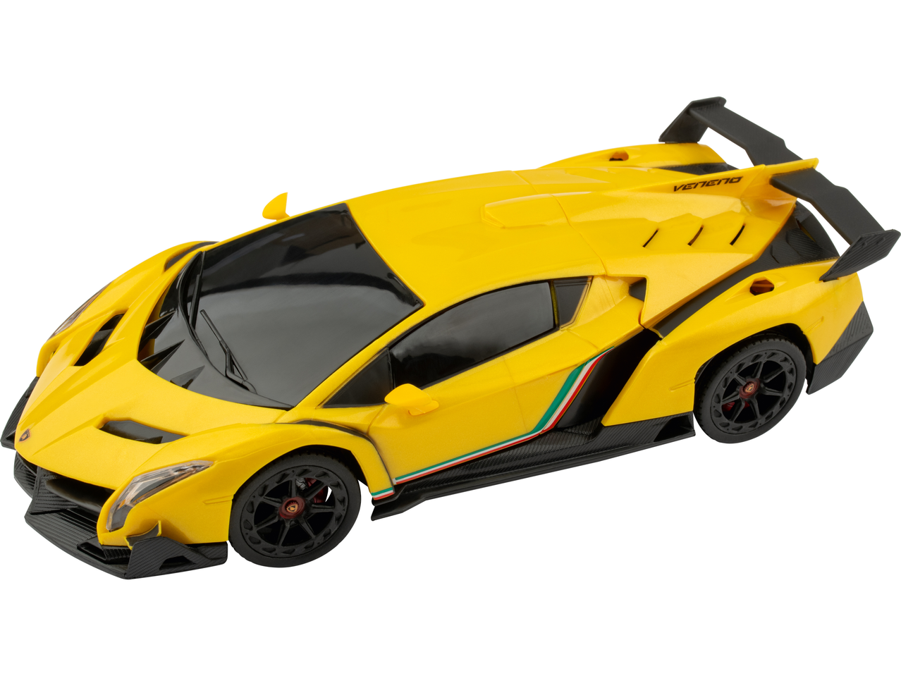 Lupilu® tālvadības automašīna Lamborghini Veneno dzeltenā krāsā.