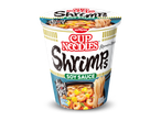 Instant noedels met garnalen en sojasaus, klaar in 3 minuten.