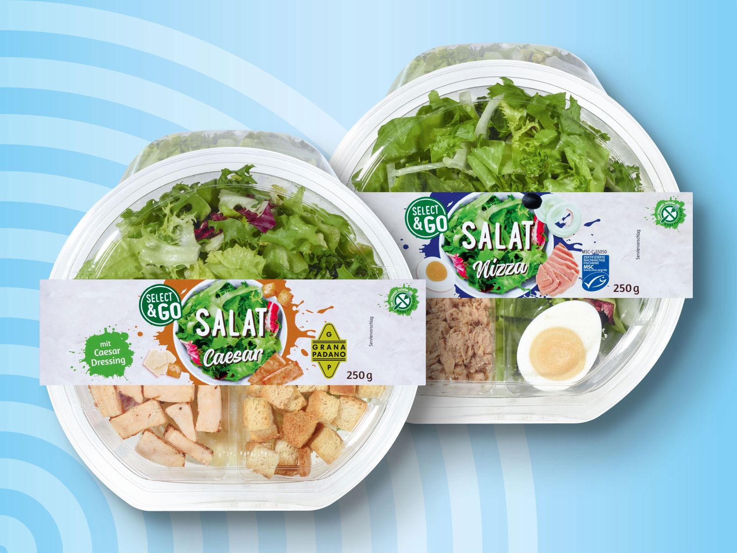 Salate Deutschland - Go Italienische & Lidl Select