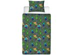 Minecraft duvet cover and pillowcase set with Steve, Alex, Zombies, and Creepers