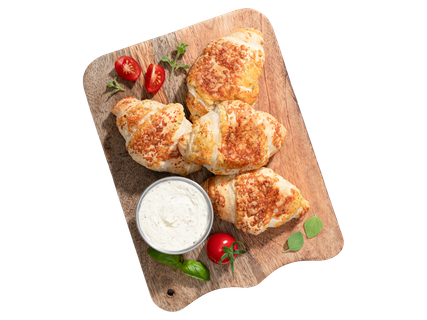 Sajtkrémes-zöldfűszeres tekercs (Lidl Plus)