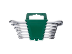 PARKSIDE® Flexi-Head Ratchet Spanner Set in a green holder