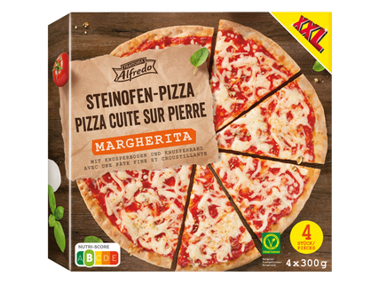TRATTORIA ALFREDO 4 pizzas margherita