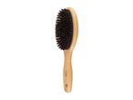A wooden hairbrush with dark bristles and the brand name 'Cien BEAUTY' on the handle.