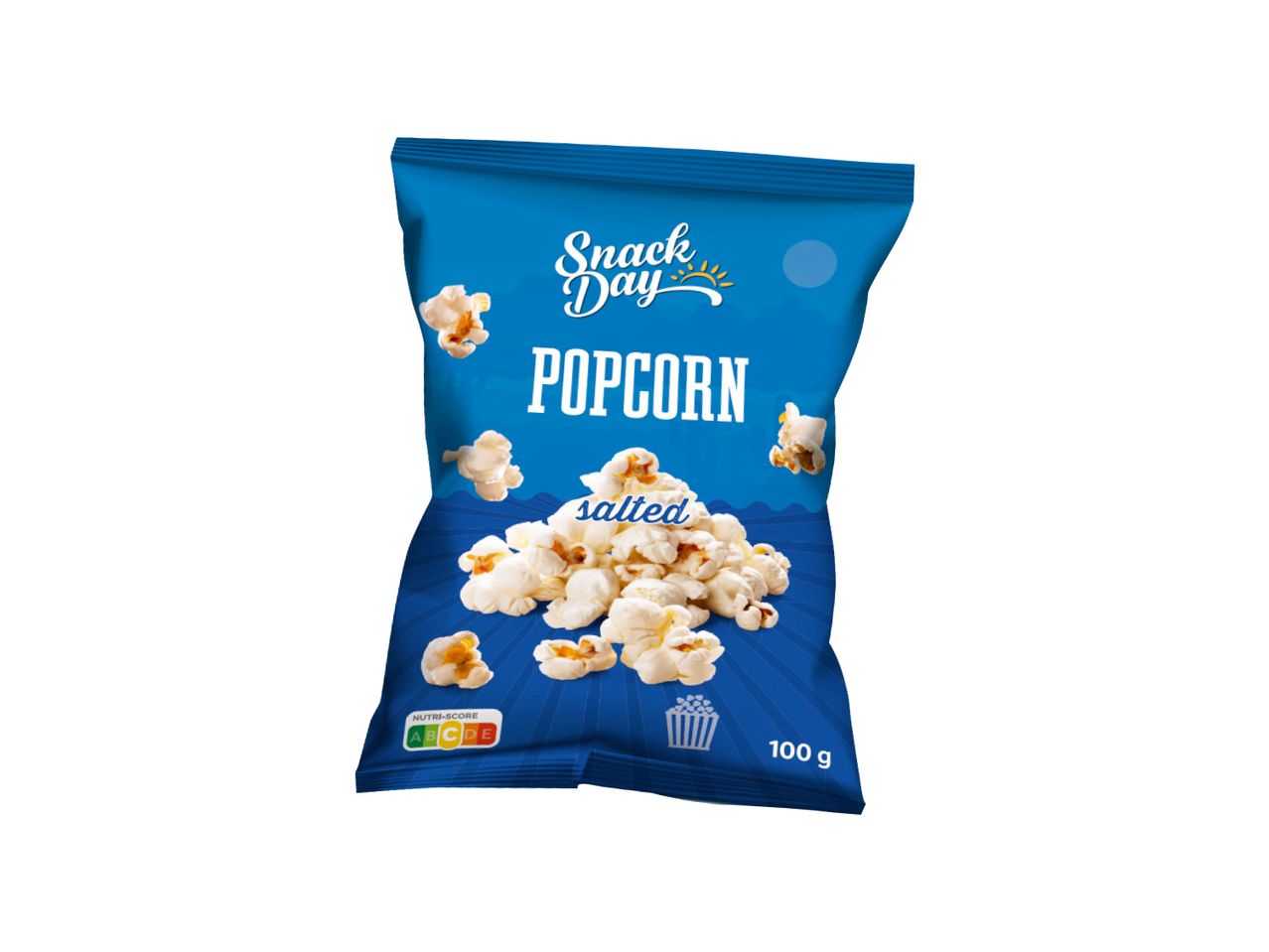 Pakovanje Snack Day slanog kokica od 100g.