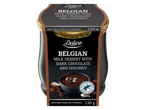Deluxe Beļģijas piena deserts ar tumšo šokolādi un kokosriekstu, 130 g