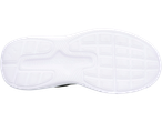 Λευκό παπούτσι Under Armour με ανάγλυφη σόλα.